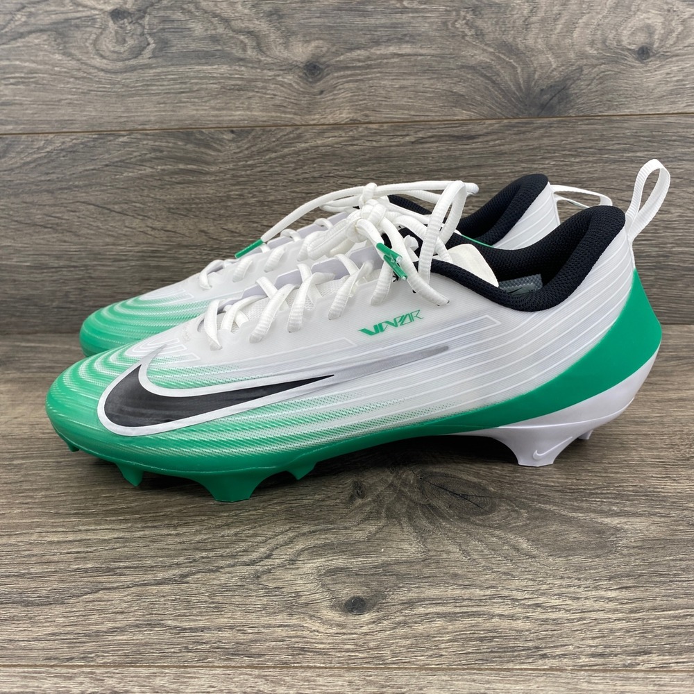 Nike Vapor Speed 3 TB Football Cleats Mens 11.5 White Green HM8849-100